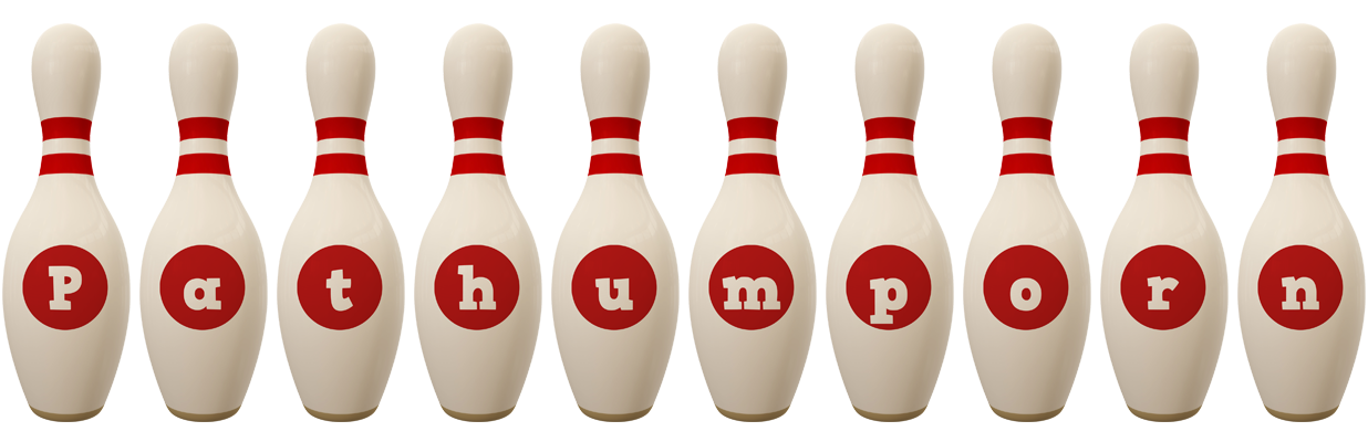 Pathumporn bowling-pin logo