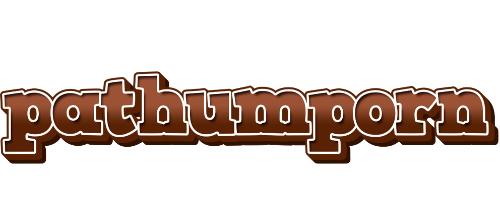 Pathumporn brownie logo