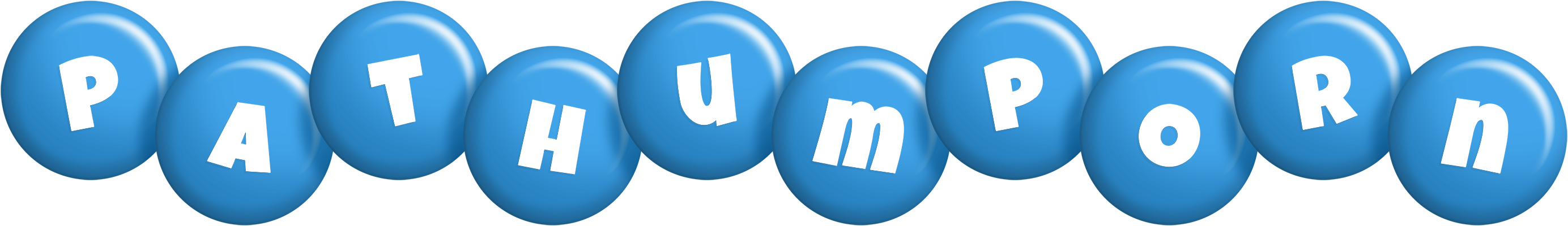 Pathumporn candy-blue logo