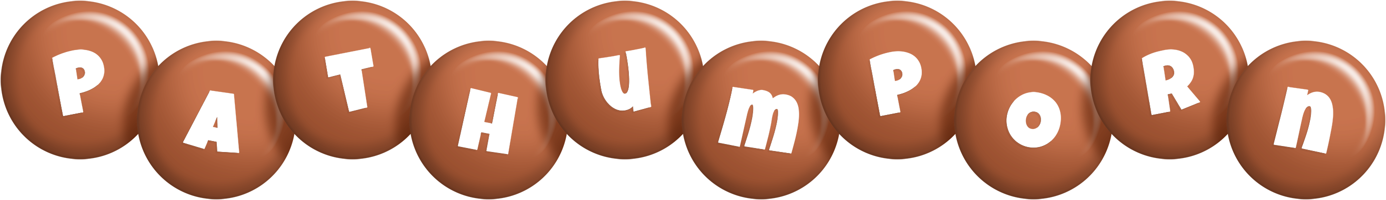 Pathumporn candy-brown logo