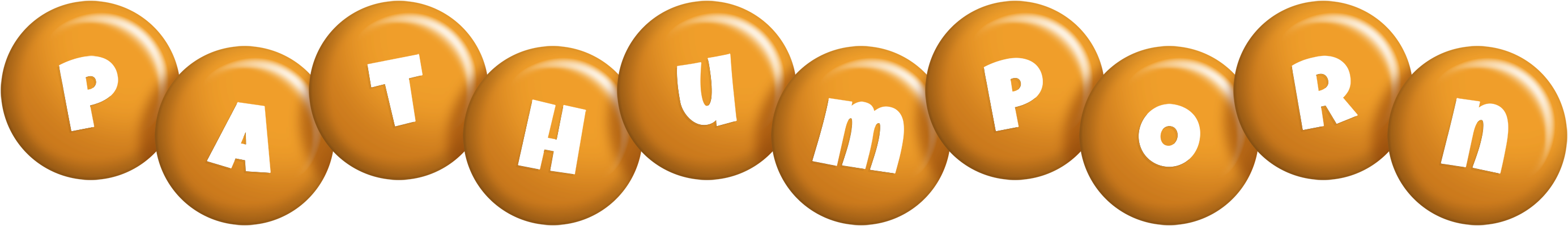 Pathumporn candy-orange logo