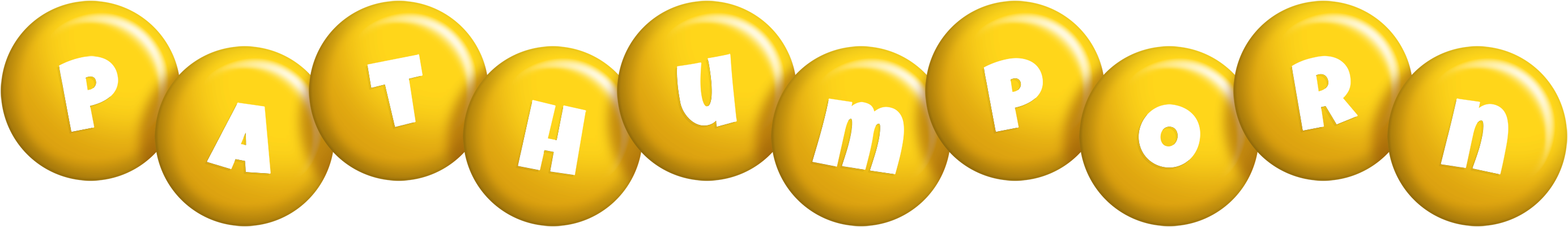 Pathumporn candy-yellow logo