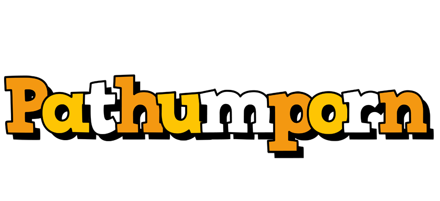 Pathumporn cartoon logo