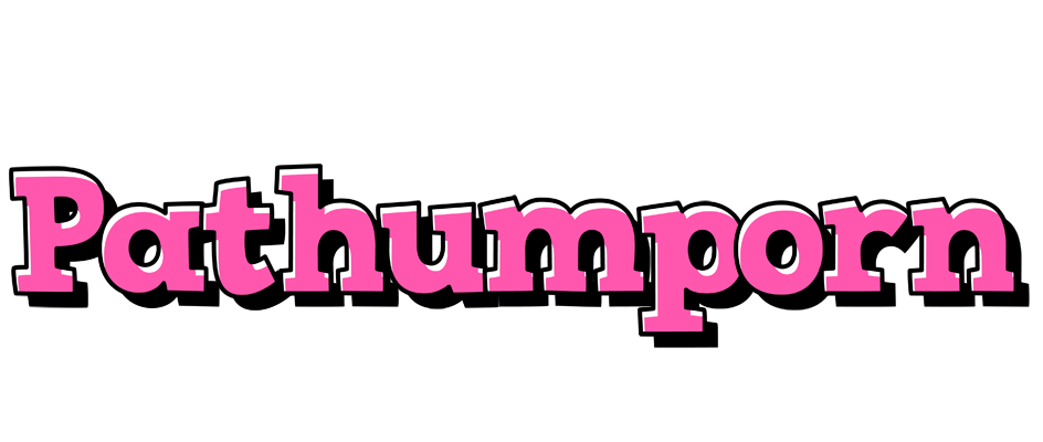 Pathumporn girlish logo