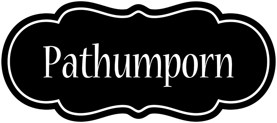 Pathumporn welcome logo