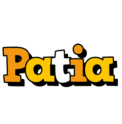 Patia cartoon logo