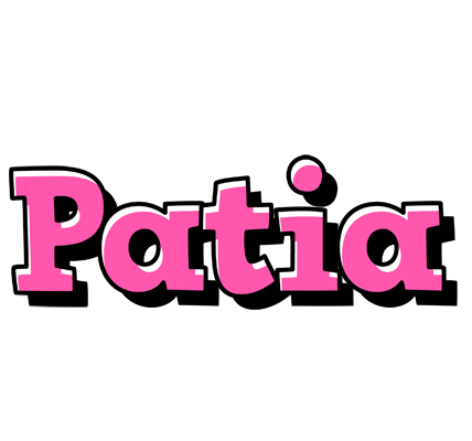 Patia girlish logo