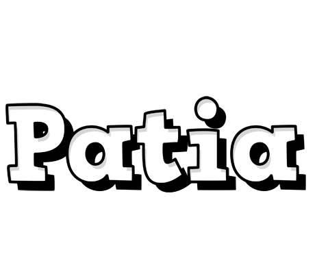 Patia snowing logo