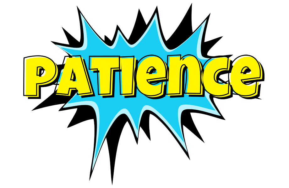 Patience amazing logo