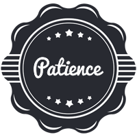 Patience badge logo