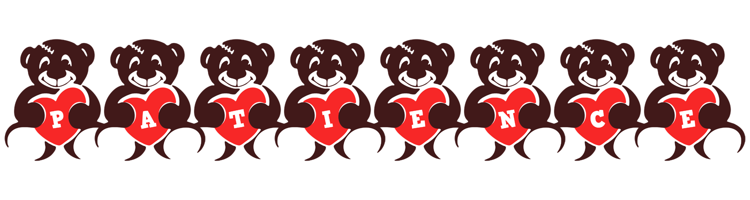 Patience bear logo