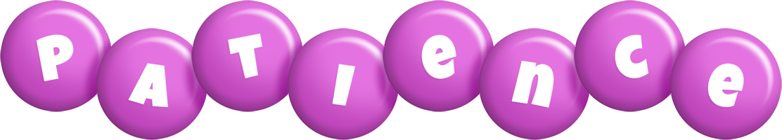 Patience candy-purple logo