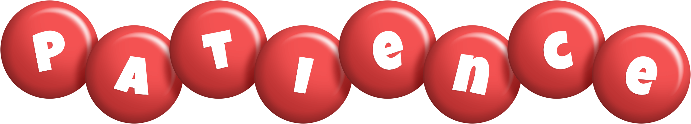 Patience candy-red logo