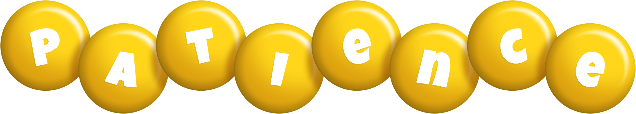 Patience candy-yellow logo