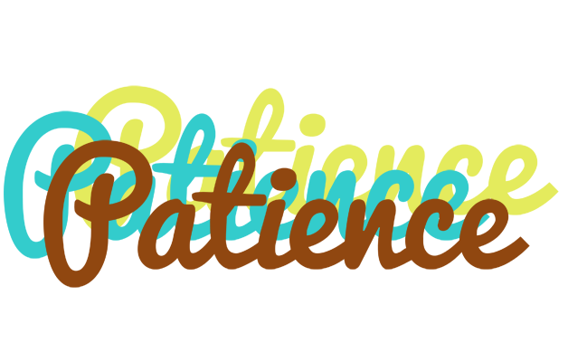 Patience cupcake logo