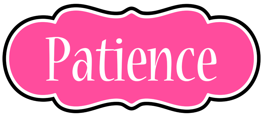 Patience invitation logo