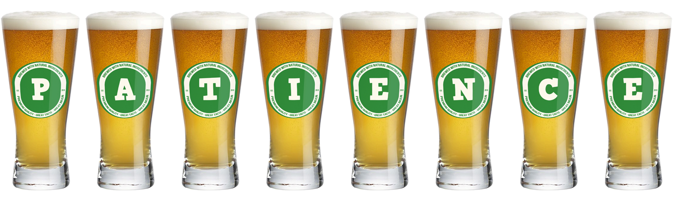 Patience lager logo