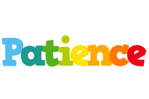 Patience rainbows logo
