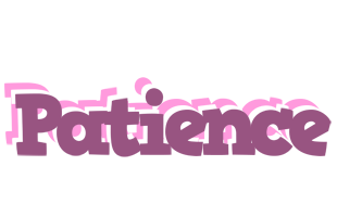 Patience relaxing logo