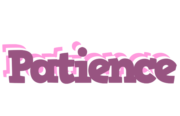 Patience relaxing logo