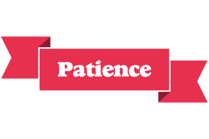 Patience sale logo