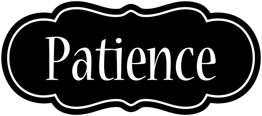 Patience welcome logo