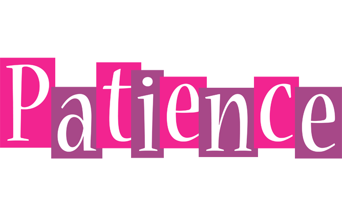 Patience whine logo