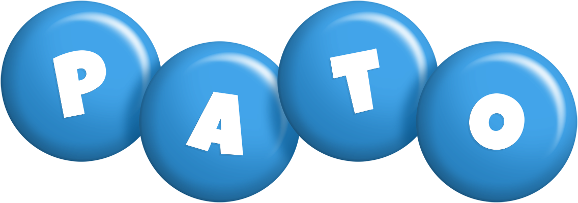 Pato candy-blue logo