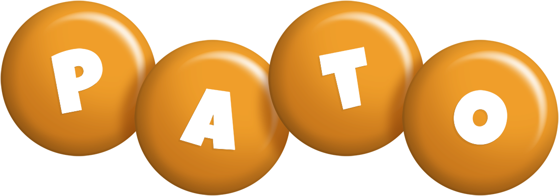 Pato candy-orange logo