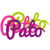Pato flowers logo