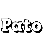Pato snowing logo