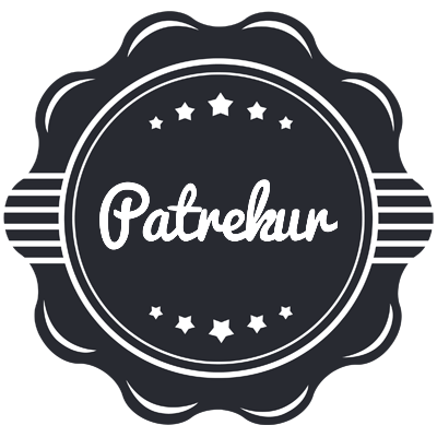 Patrekur badge logo