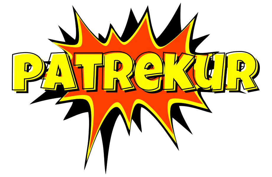 Patrekur bazinga logo