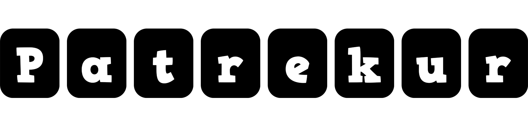 Patrekur box logo