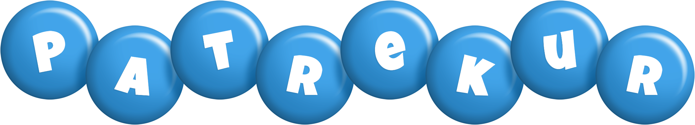 Patrekur candy-blue logo