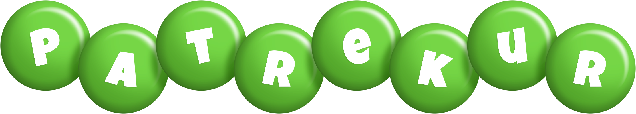 Patrekur candy-green logo