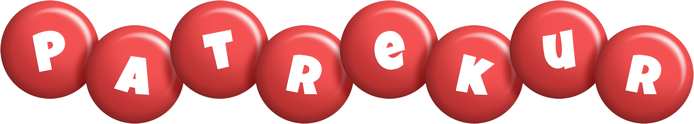 Patrekur candy-red logo