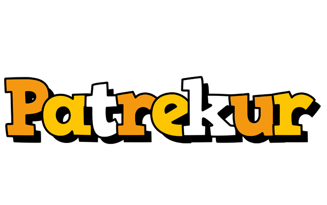 Patrekur cartoon logo