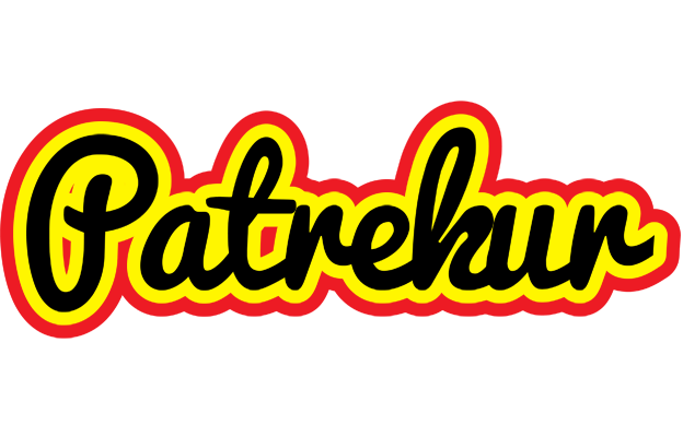 Patrekur flaming logo