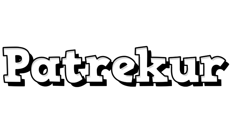 Patrekur snowing logo