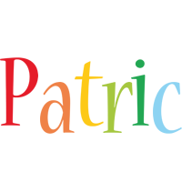 Patric birthday logo