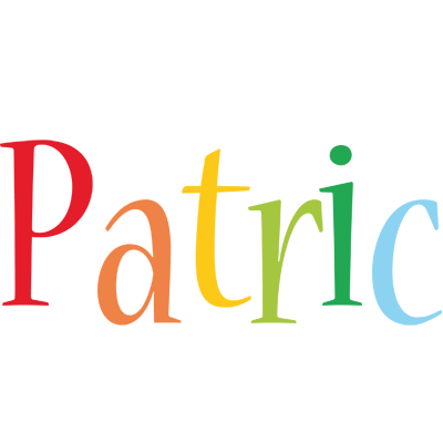 Patric birthday logo