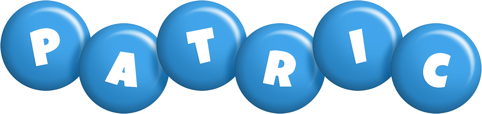 Patric candy-blue logo