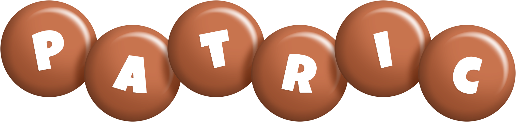 Patric candy-brown logo