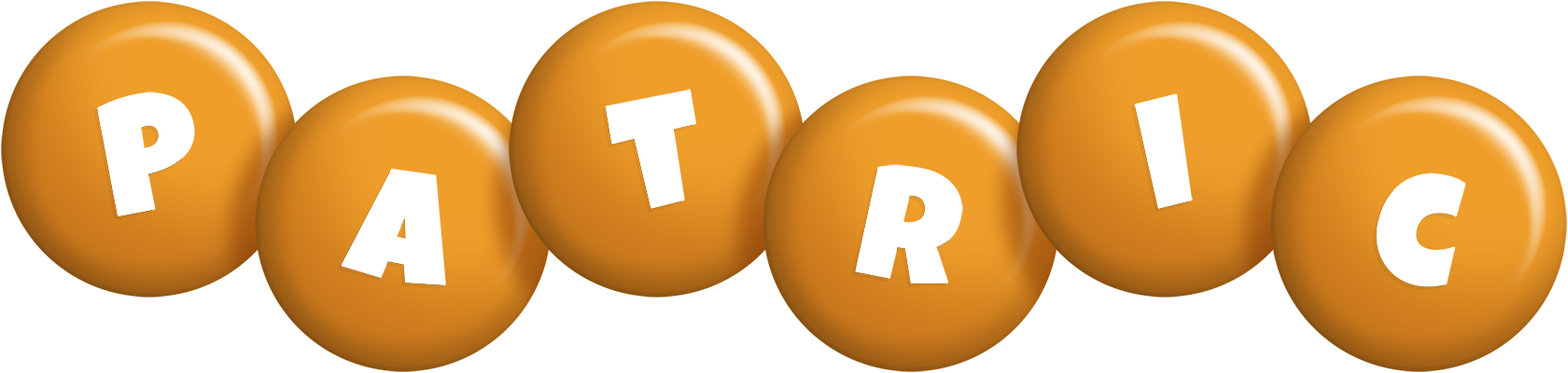 Patric candy-orange logo