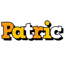 Patric cartoon logo