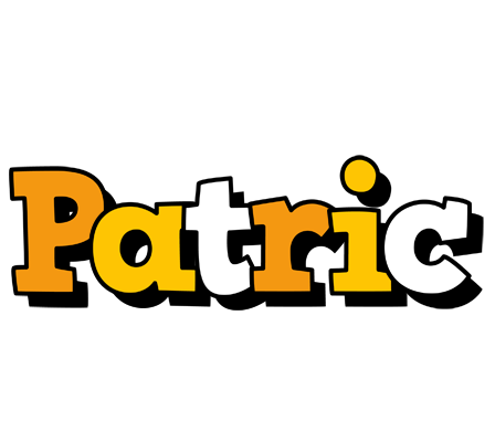 Patric cartoon logo