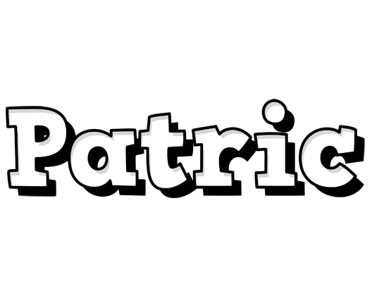 Patric snowing logo