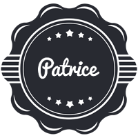 Patrice badge logo