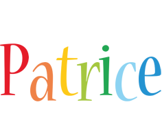 Patrice birthday logo